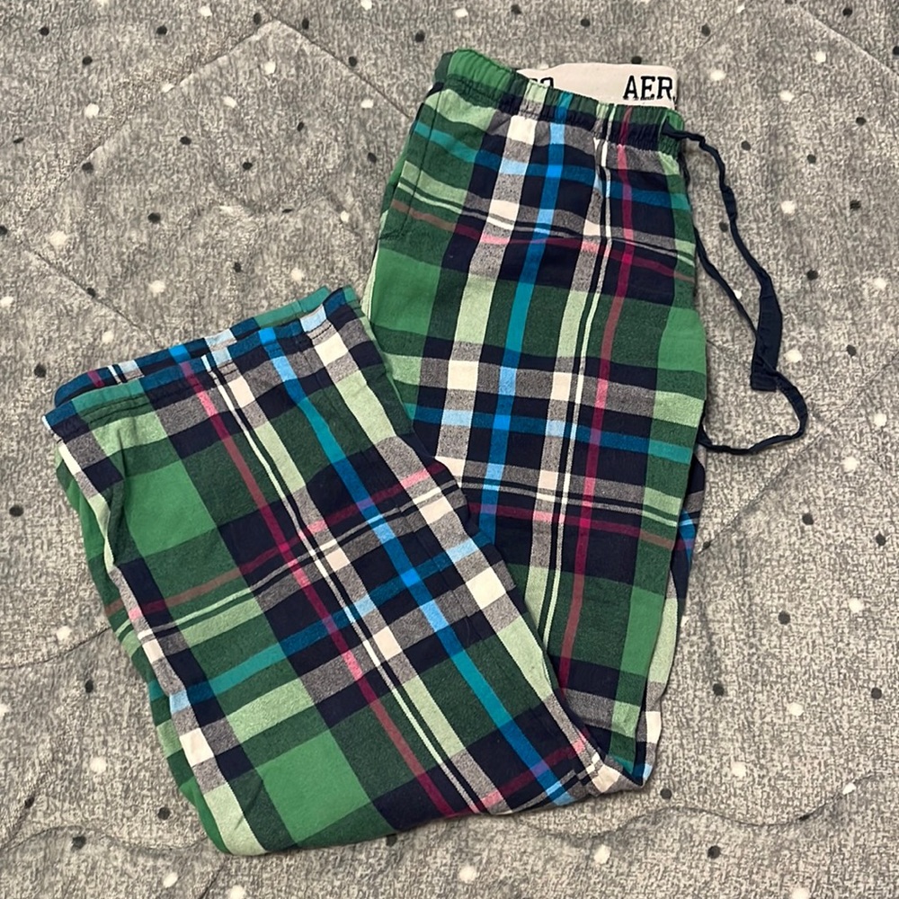 Aeropostale Women’s Plaid Pajama Pants Size M